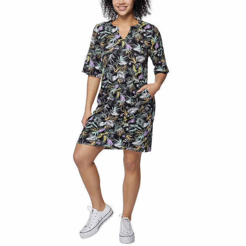 Hang Ten Womens Sun Dress Size:Medium Color:Black